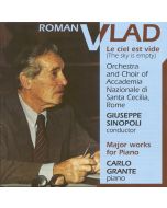 Vlad: Cantata "Le Ciel Est Vide"; Piano Works