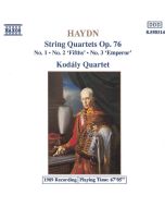 Haydn:String Quartets Op. 76 No. 1, No. 2 'Fifths', No. 3 'Emperor'