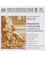 BACH: Harpsichord Concertos, Vol. 3