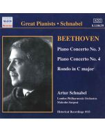 GREAT PIANISTS - SCHNABEL: Beethoven: P.
