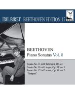 BEETHOVEN: Piano Sonatas - Nos. 11, 16 and 17, Vol. 8 (Biret Beethoven Edition, Vol. 17)