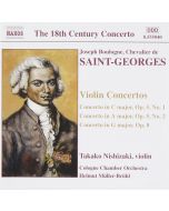 SAINT-GEORGES: Violin Concertos
