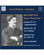 BEETHOVEN: Piano Works Vol. 7