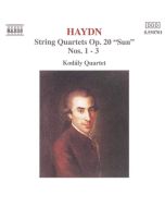 Haydn: String Quartets Op. 20, Nos. 1-3, "Sun Quartets"