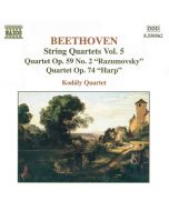Beethoven: String Quartets, Vol. 5 (Nos. 8), "Rasumovsky", 10, "Harp"