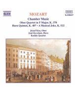 Mozart: Oboe Quartet, K. 370, Horn Quintet, K. 407, A Musical Joke, K. 522