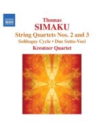 SIMAKU: String Quartets Nos. 2 and 3