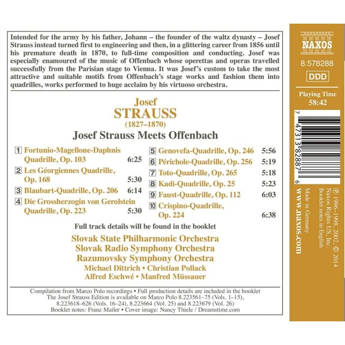 Strauss J:Josef Strauss Meets Offenbach - slide-1