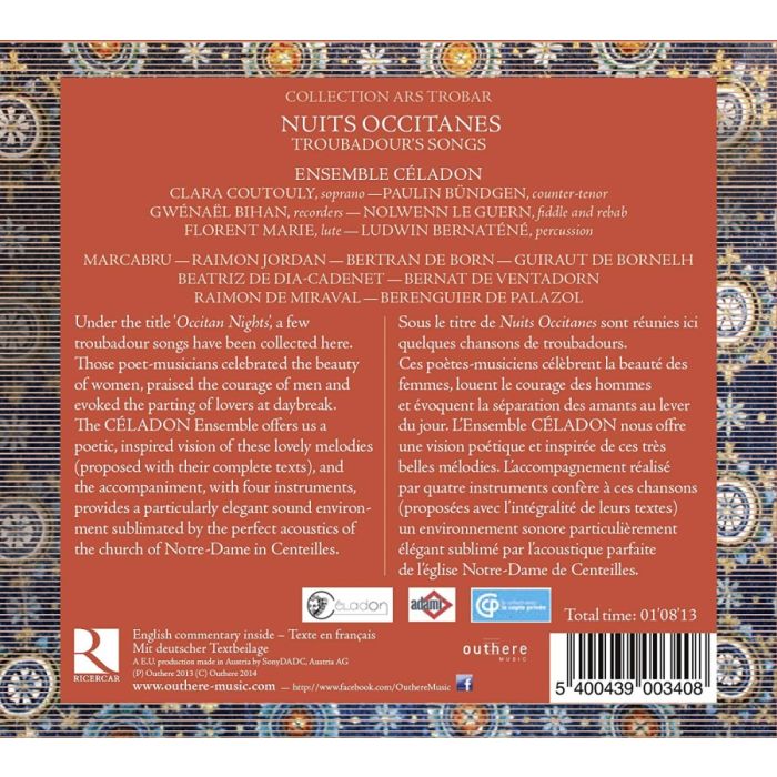 Nuits Occitanes - Troubadour Songs - slide-1