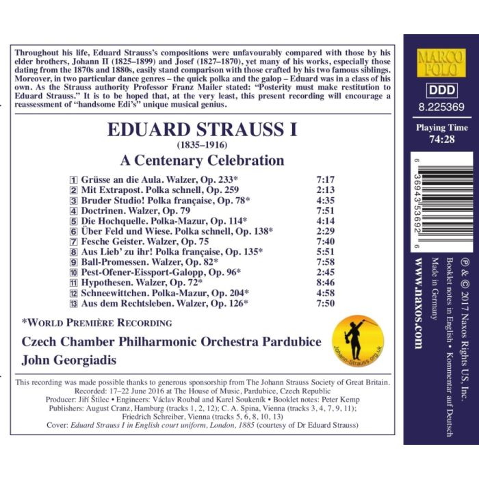 Strauss: A Centenary Celebration - slide-1