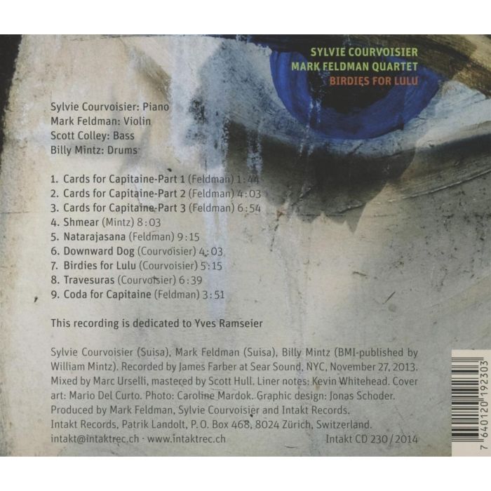 Courvoisier/Feldman Quartett: Birdies for Lulu - slide-1