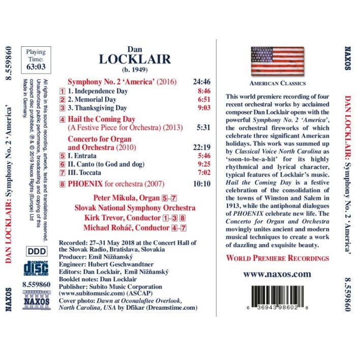 Locklair: Symphony No. 2 ‘America’ - slide-1