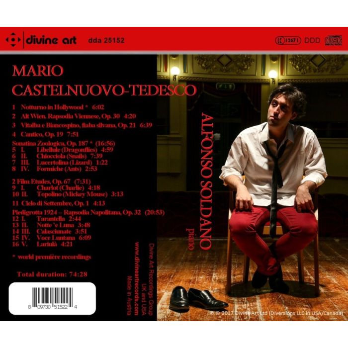 Castelnuovo-Tedesco: Piano Works - slide-1