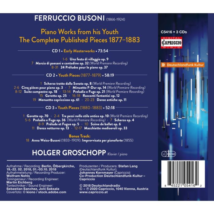 Busoni: Early Masterpieces - slide-1