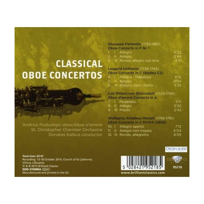 Classical Oboe Concertos - slide-1