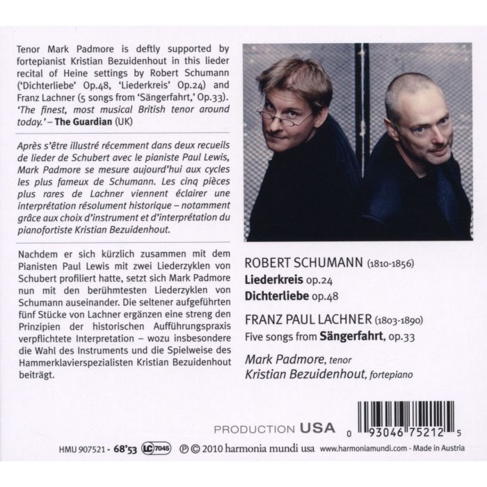 Schumann: Dichterliebe op. 48, Liederkreis op. 24 - slide-1