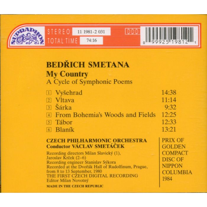 Smetana: Ma Vlast (My Country) - slide-1