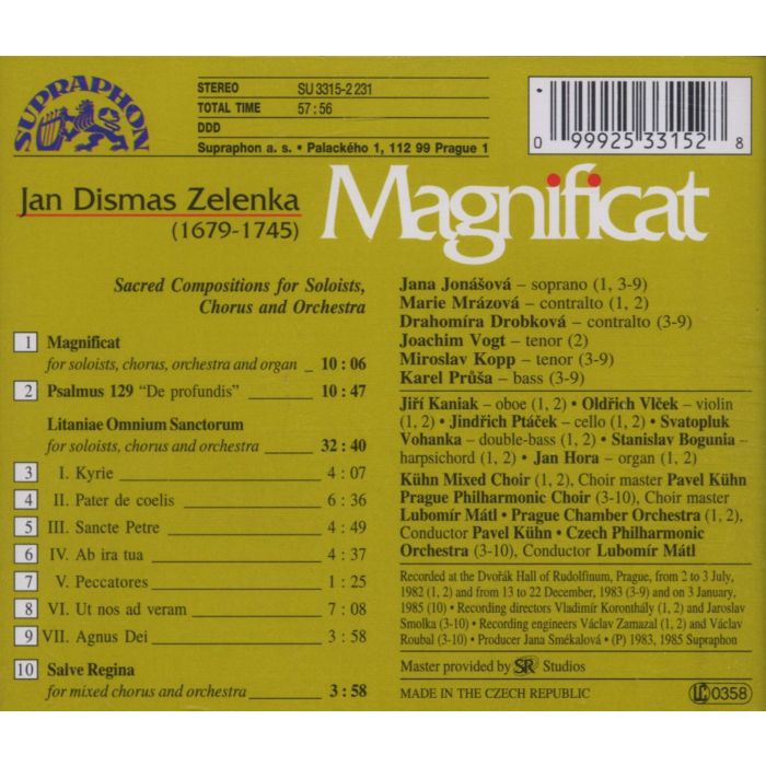Zelenka: Magnificat  - slide-1