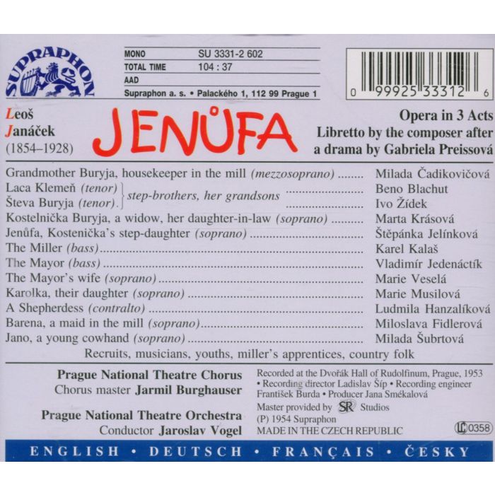 Janacek: Jenufa - slide-1