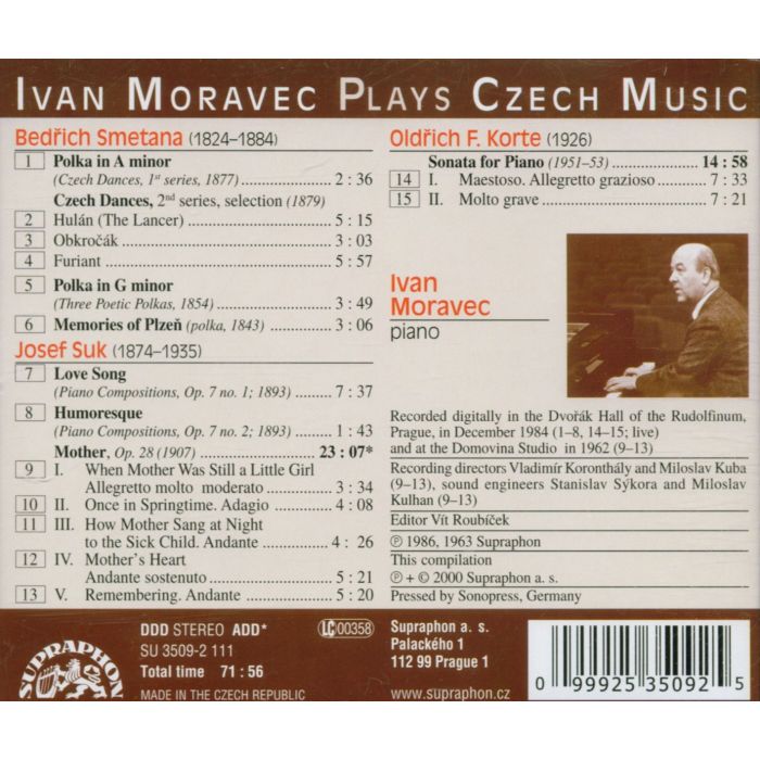 Ivan Moravec Plays Czech Music - slide-1