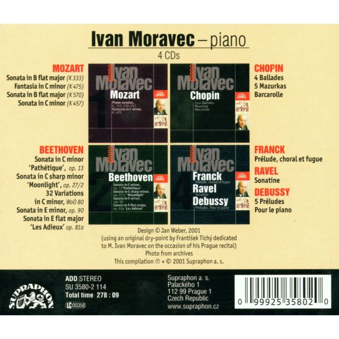 Ivan Moravec Piano Recital  (4CD) - slide-1