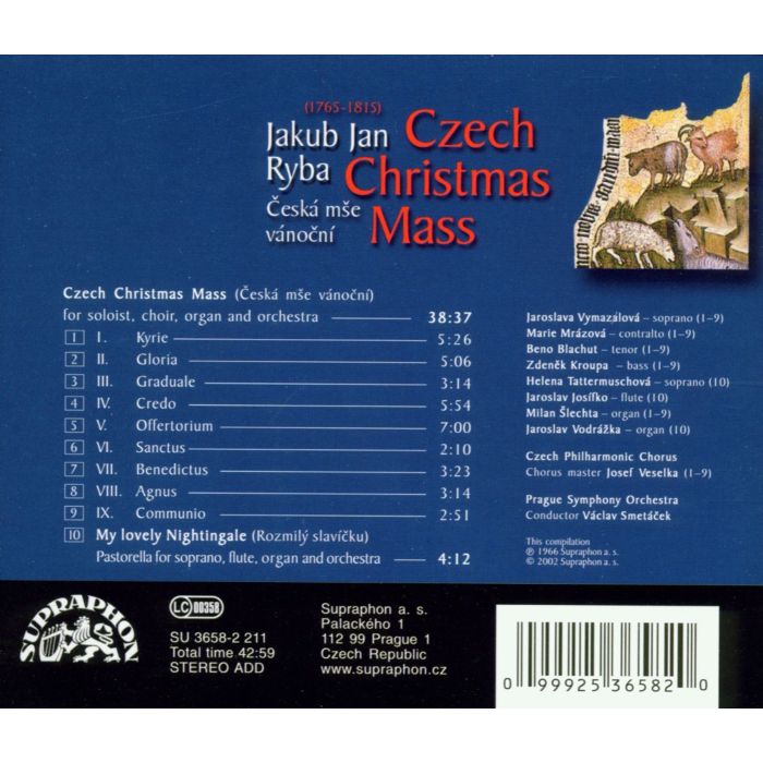 Ryba: Czech Christmas Mass / SU 3658-2 - slide-1