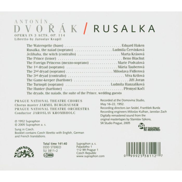 Dvorak: Rusalka - slide-1