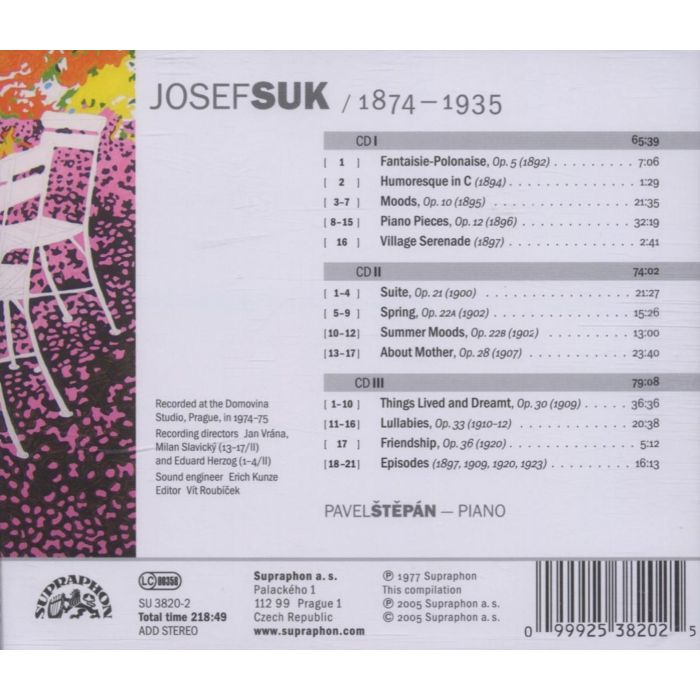 Suk: Piano Works - complete - slide-1