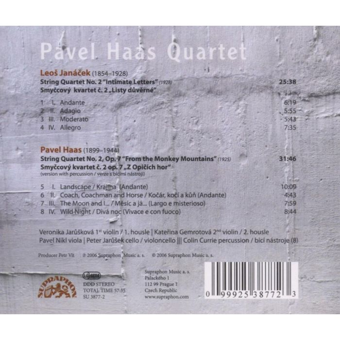 Janacek & Haas: String Quartets - slide-1