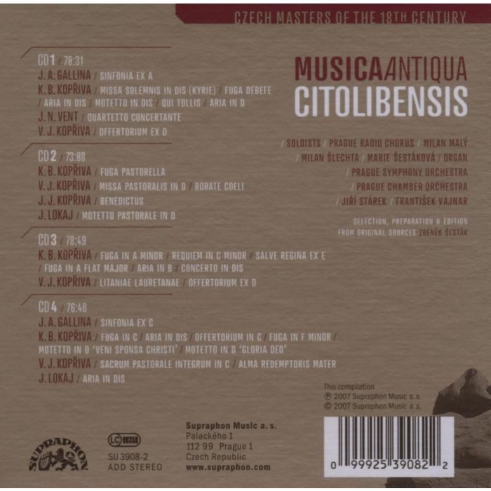 Musica Antiqua Citolibensis (Czech Masters of the 18th Century) - slide-1