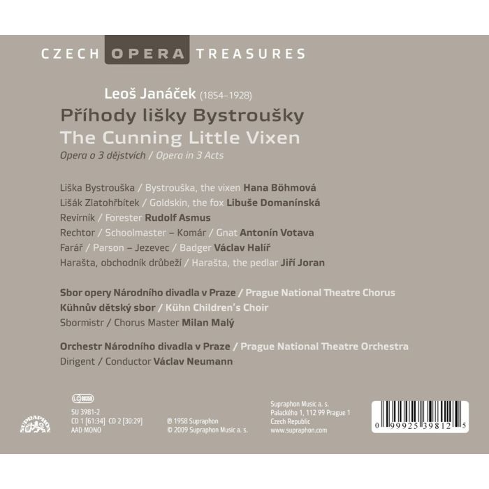 Janacek:  The Cunning Little Vixen - slide-1