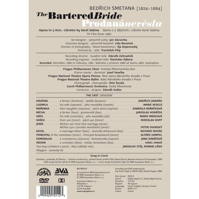 Smetana: The Bartered Bride  - slide-1