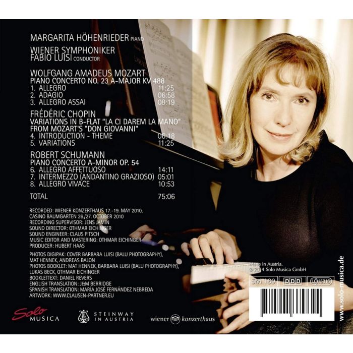 Mozart & Schumann: Piano Concertos / Chopin: Variations - slide-1