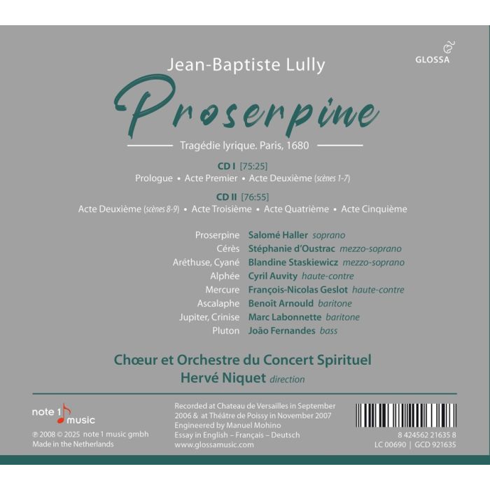 Lully: Proserpine - slide-1