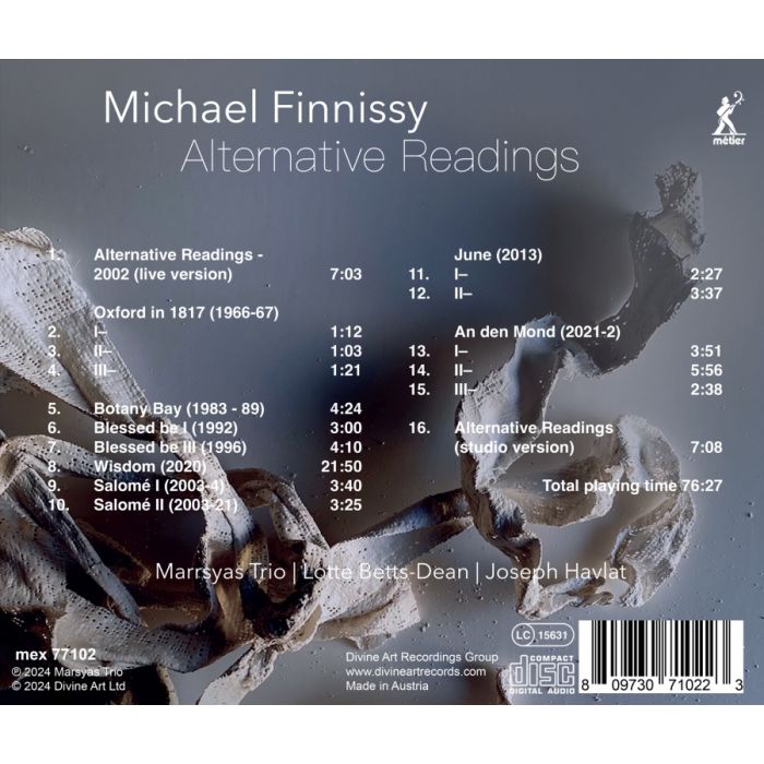 Finnissy: Alternative Readings - slide-1