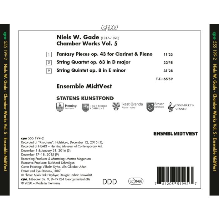 Gade: Chamber Works Vol. 5 - slide-1