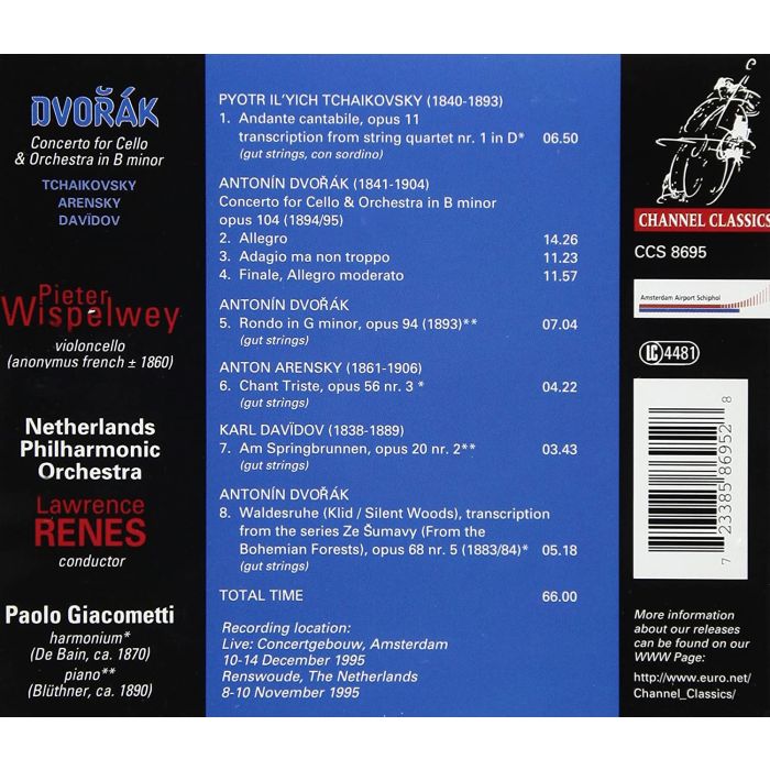 Dvorak: Concerto for Cello & Orchestra - slide-1