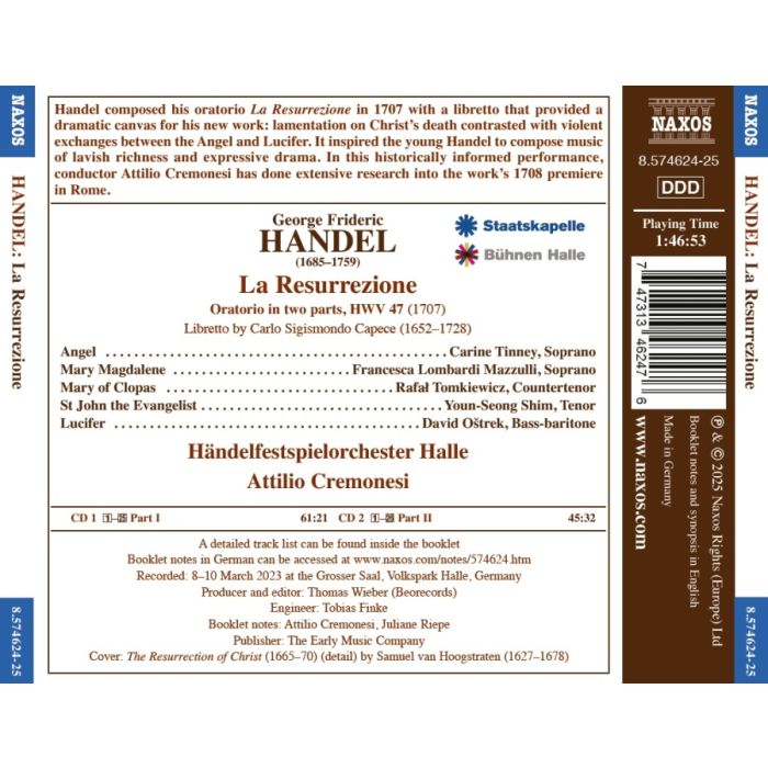 Handel: La Ressurezione - slide-1