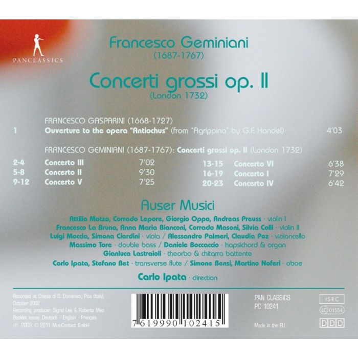 Geminiani: Concerti grossi op. II (London 1732) - slide-1