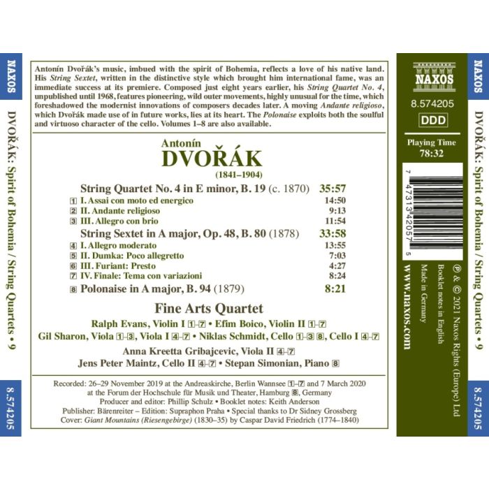 Dvorak: Spirit of Bohemia - slide-1