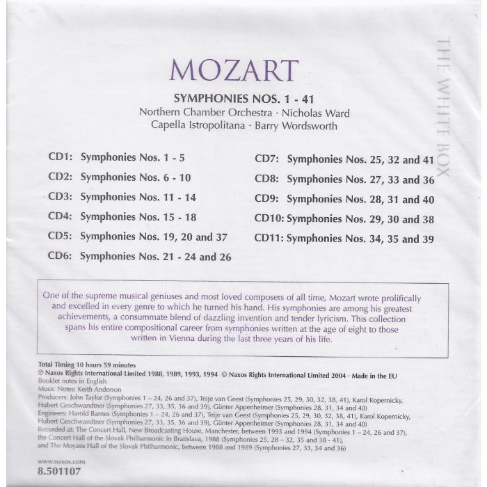 Mozart: The Complete Symphonies - slide-1