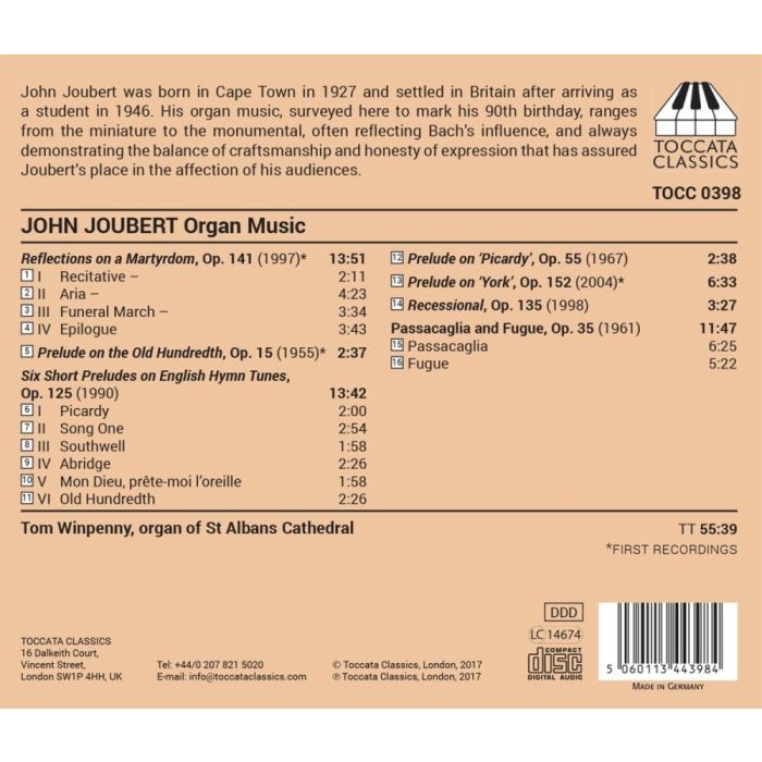 Joubert: Organ Music - slide-1