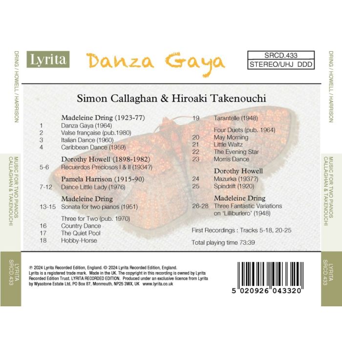 Danza Gaya - Music for Two Pianos - slide-1