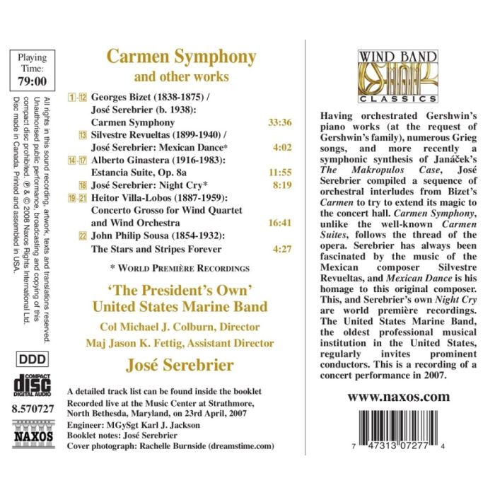 BIZET / SEREBRIER: Carmen Symphony - slide-1