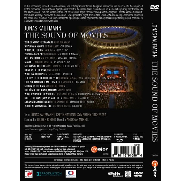 Jonas Kaufmann – The Sound of Movies (DVD) - slide-1
