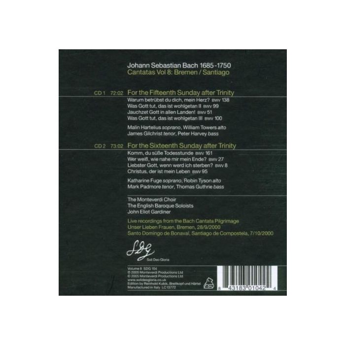 Bach: Cantatas Vol. 8 - slide-1