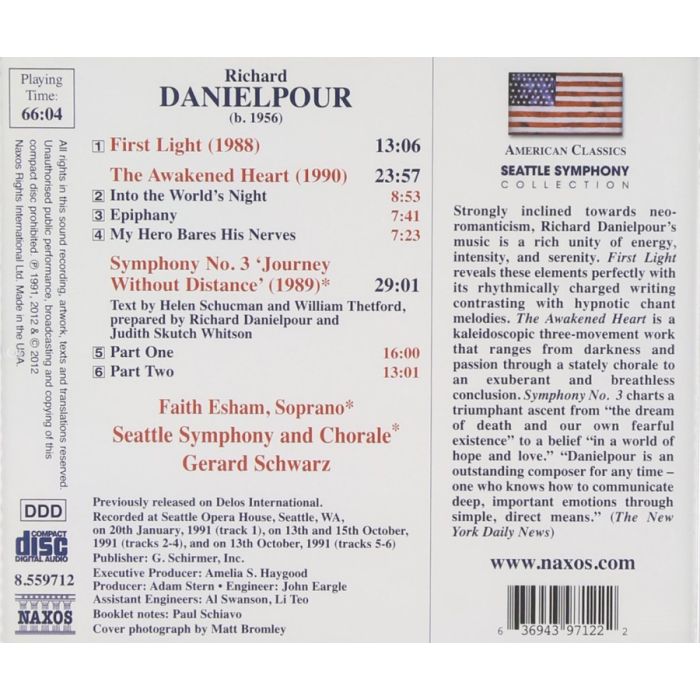 Danielpour: Symphony No. 3 