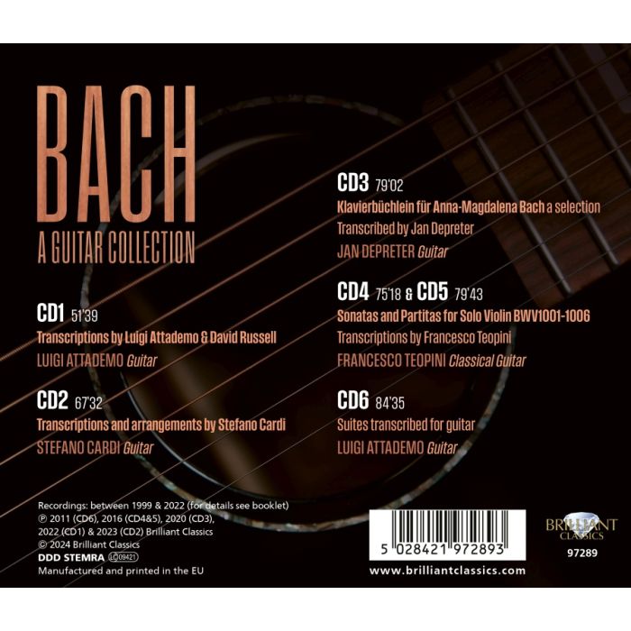 Bach: A Guitar Collection - slide-1