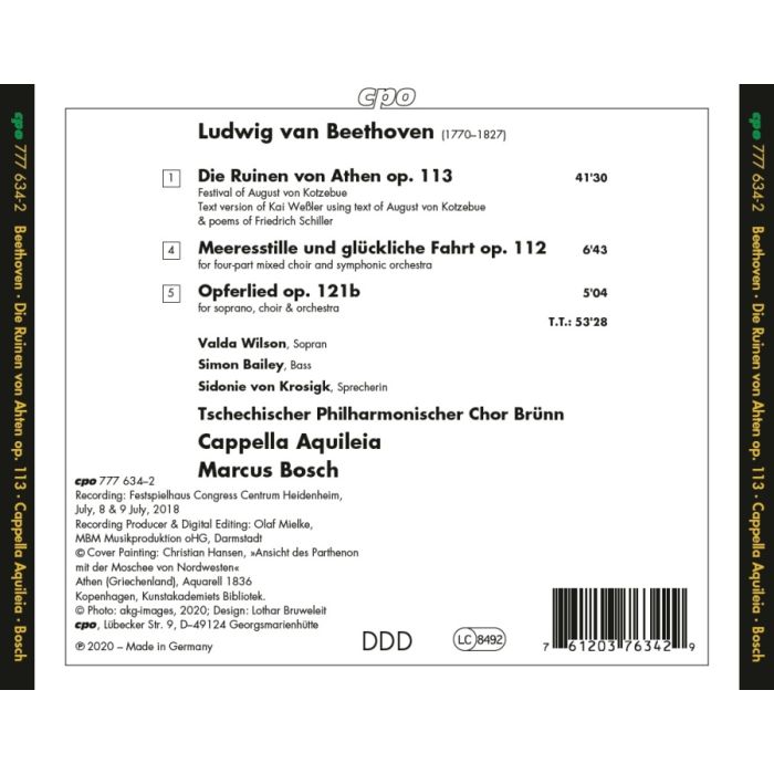 Beethoven: Die Ruinen von Athen; Meeresstille und glückliche Fahrt; Opferlied - slide-1
