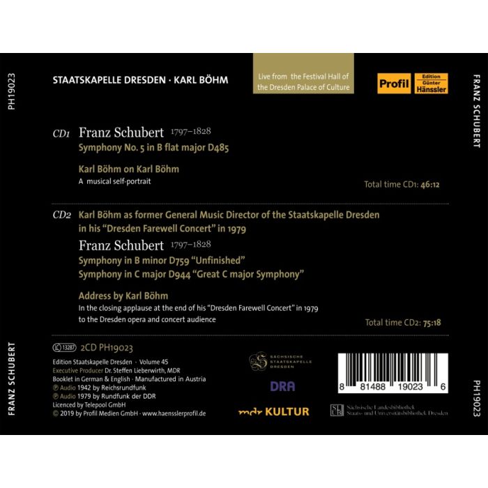 Schubert: Symphonies 1-9 - slide-1